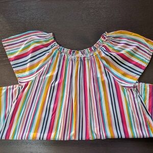 Colorful Striped Blouse